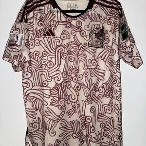 Adidas Mexico 2022 World Cup Away Jersey | Men's Large | Fifa Patch